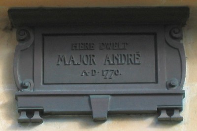 Major John Andre plaque