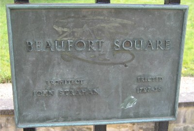 Beaufort Square plaque