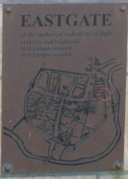 Eastgate plaque