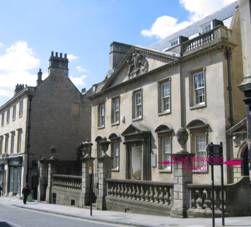 Location of plaque on King Edward's School