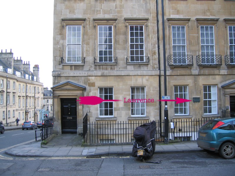 Location of plaque at 2 Alfed Street