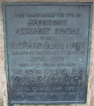 Plaque at Grand Parade