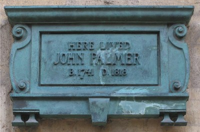 John Palmer plaque