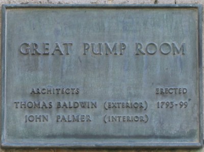 Grand Pump Room plaque