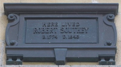 Robert Southey plaque