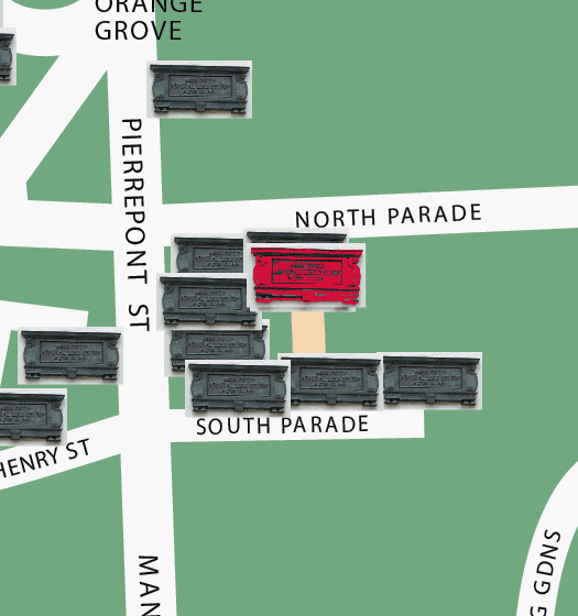 Edmund Burke location map