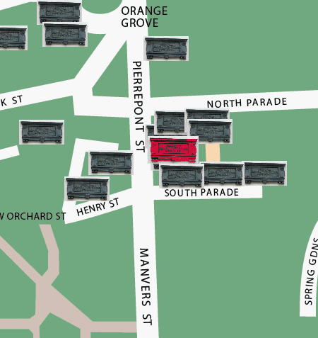 Philip Dormer Stanhope, Earl of Chesterfield location map