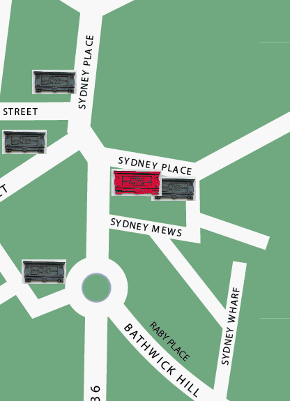 William, Duke of Clarence location map