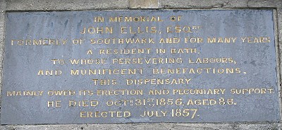 Dispensary plaque