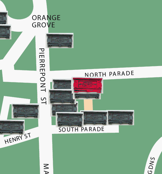 Oliver Goldsmith location map