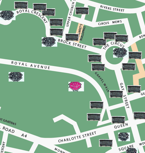 Grimani Vase location map