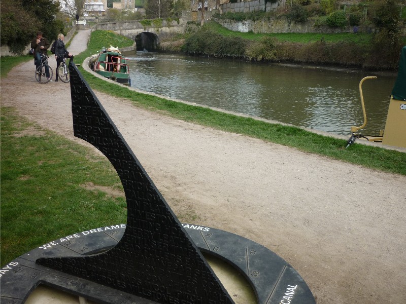 Location of Kennet & Avon Canal plaque