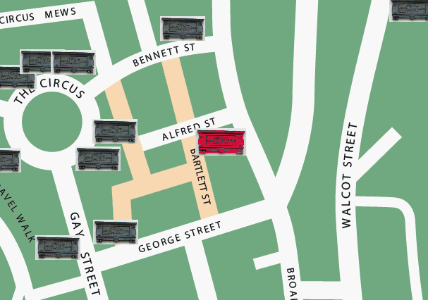 Thomas Lawrence location map
