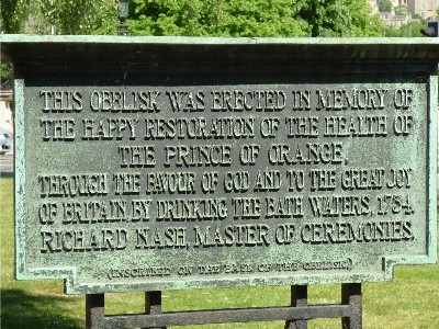 Orange Grove plaque
