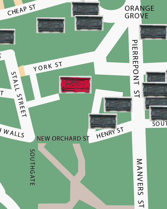 John Palmer location map