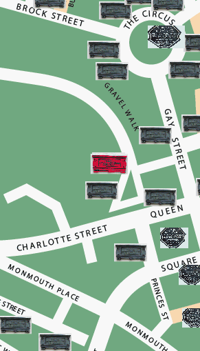 War Memorial
          plaques location map