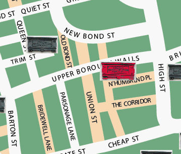 John Rudge location
        map