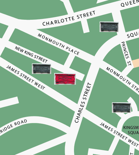 Thomas Sheridan location map