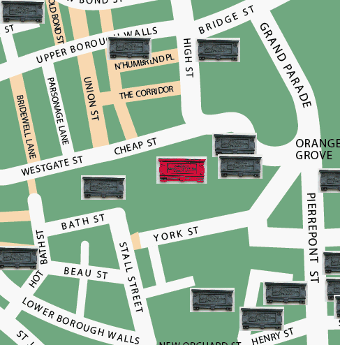 Marshal Wade location map