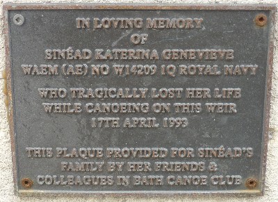 Sinéad Williams plaque