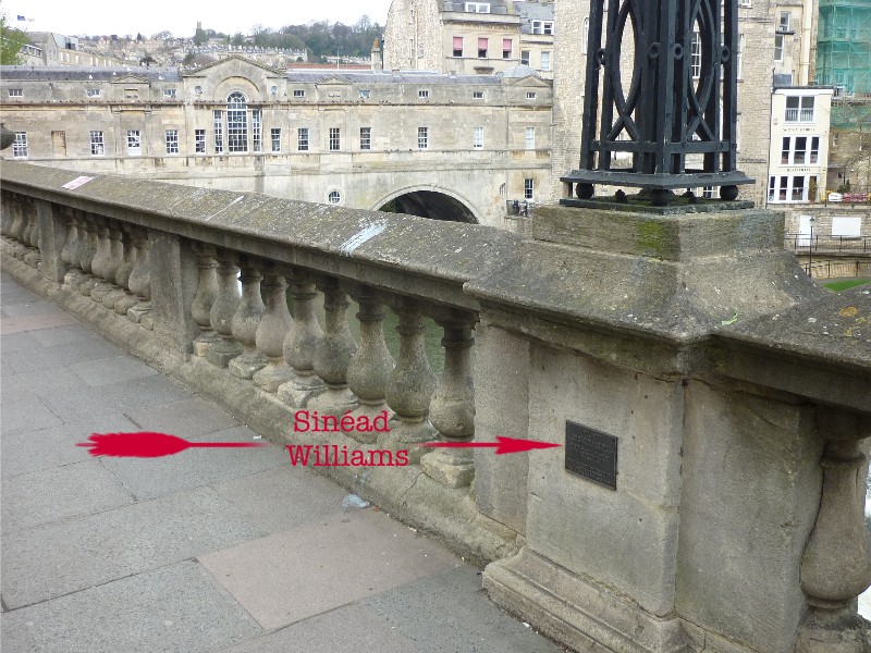 Location of plaque at Grand Parade