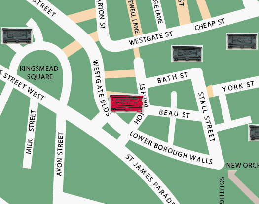 Horace Walpole location map