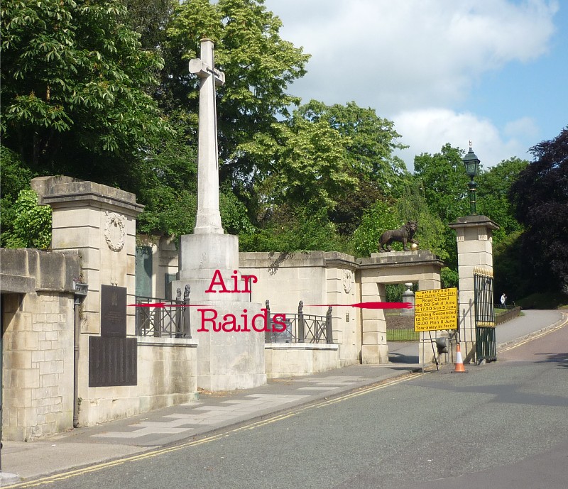 Location of plaques
        at War Memorial