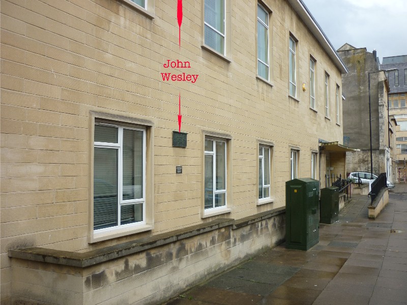 Location of plaques at Percy Community Centre